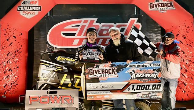 Steven Snyder Jr Earns POWRi Non-Wing Outlaw Micro...