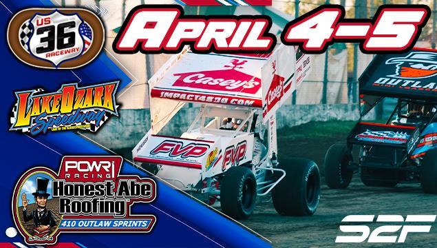 April 4-5: POWRi 410 Outlaw Sprints at US-36 Racew...