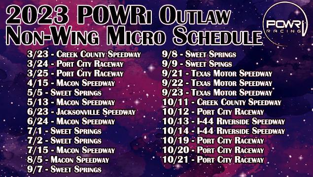 Full-Send on Full-Time Non-Wing POWRi Outlaw Micro...
