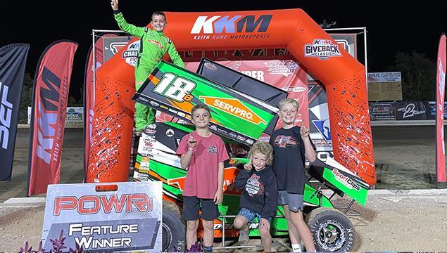 Levi Ballard and Brexton Busch Battle to Support W...