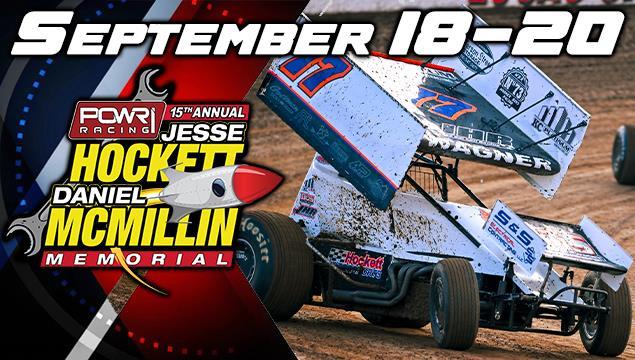 September 18-20: Hockett/McMillin Memorial Weekend...