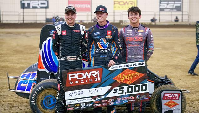 Karter Sarff Snags Victory in Jr Knepper 55 with P...