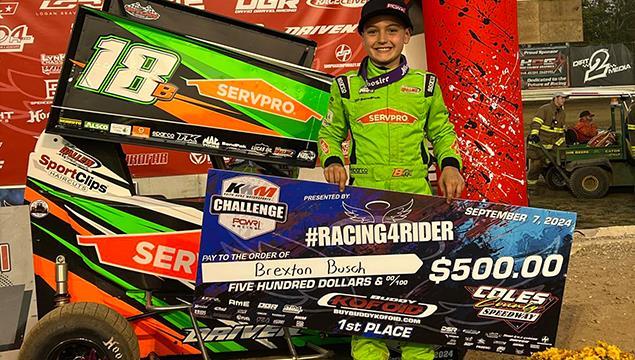 Brexton Busch Sweeps Support Features in KKM Chall...