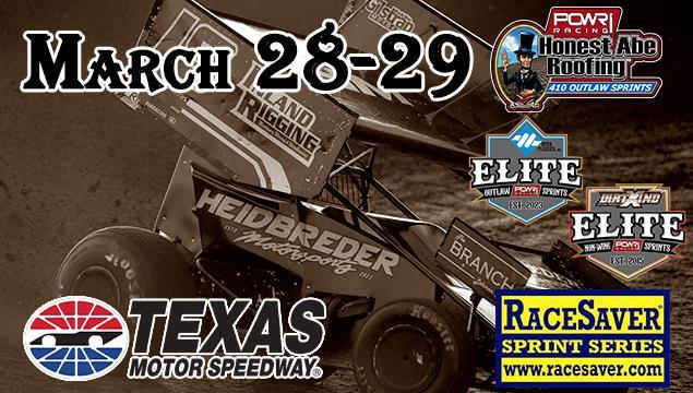 March 28-29: POWRi 410 & Elite Outlaws, RaceSaver...