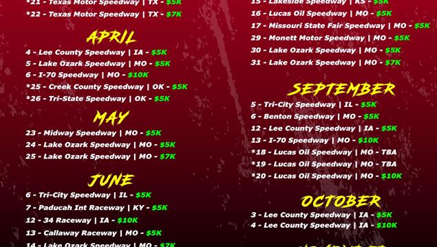 Thirty-Seven Events Span 2025 Season for the POWRi...