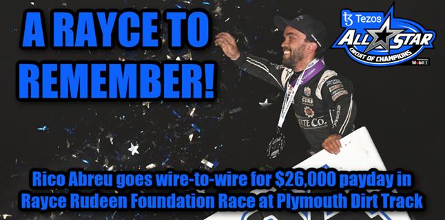 Rico Abreu goes wire-to-wire for $26,000 payday in...