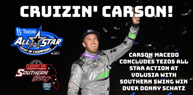 Carson Macedo concludes Tezos All Star action at V...
