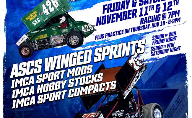 Save the date as the ASCS Southwest Region Sprint...