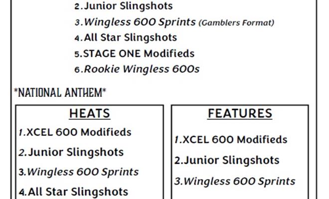 9/7/24 Wingless 600 Sprints Gamblers $500/All Gene...