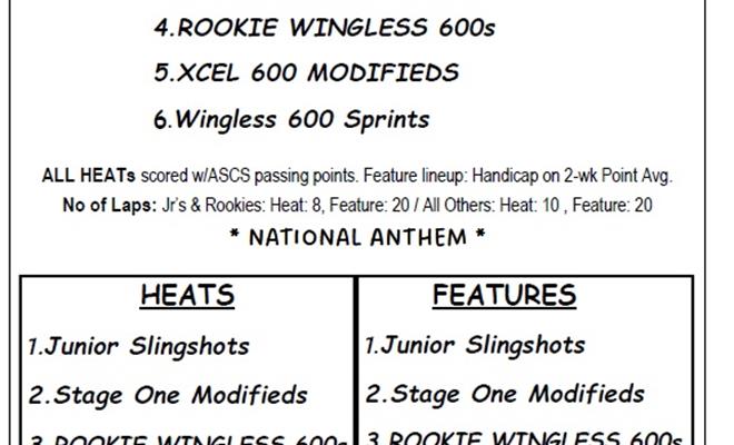 5/20/23 Schedule of Events-XCEL 600 Tour, Seniors&...