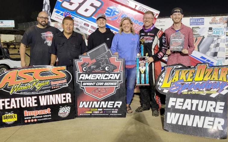 Jason Martin takes ASCS weekend finale at LOS