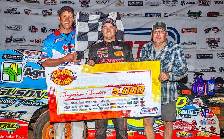 Carter holds off Berry at Ark-La-Tex Speedway