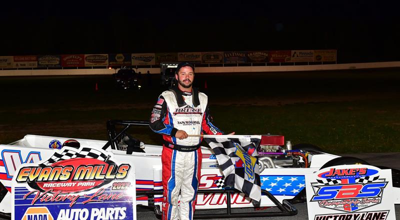 MIKE BRUCE WEATHERS THE STORM TO CLAIM SBSCS OPENER AT EVANS MILL