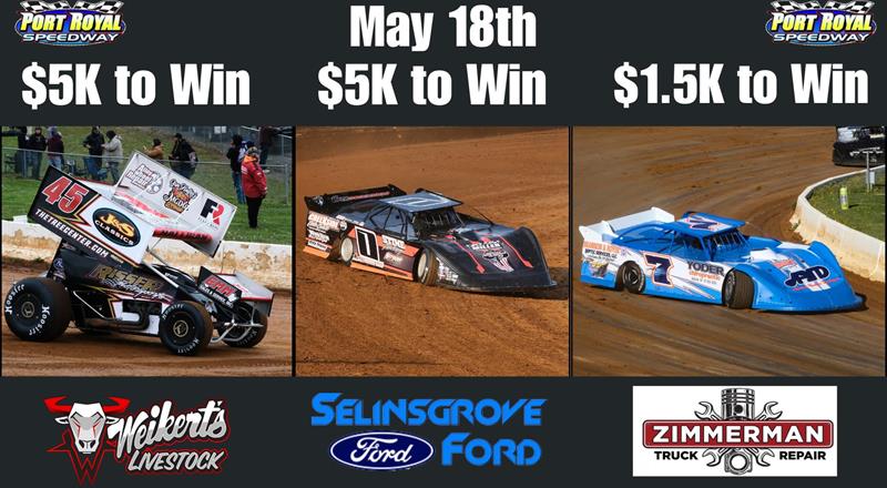 Port Royal Speedway Returns to Racing on May 18th