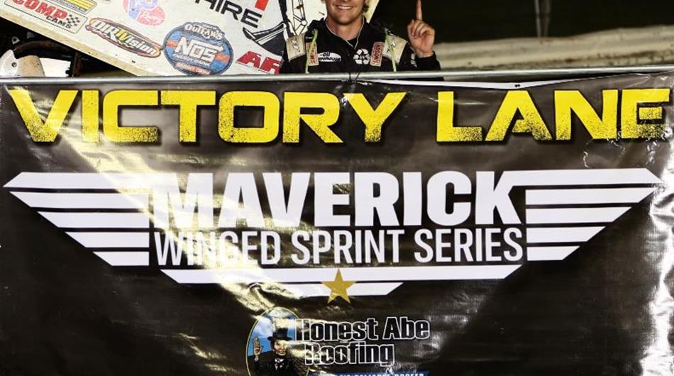 Todd Moule Rips The Red Clay In His 1st Maverick Sprint Series Victory