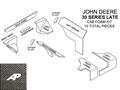 John Deere Late 30 Series Cab Kit - Black