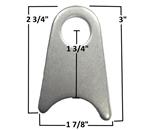 A&A Chassis Tab, 3/4 Hole  3/16 Steel 4/Pack
