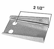 A&A Channel, 3/8" Holes 1-3/8" x 3" 4/Pack