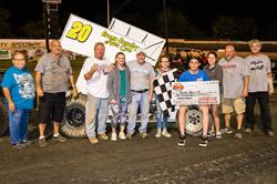 Harris, McGehee, Cartwright, And Family McSperitt Top Thrilling Night At Creek County Speedway