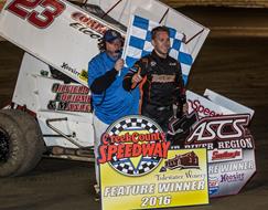 Seth Bergman Wires ASCS Red River At Creek County Speedway