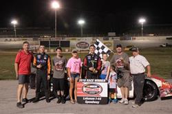 Kyle Donahue Wins in his Vanguard Ford and the NASCAR Whelen Missouri State Championship Lead Shifts Again