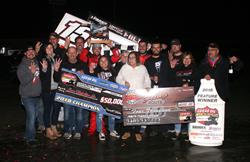 Hafertepe Caps Championship Weekend With Fall Fling Victory at Creek County Speedway