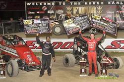 BELL SCORES USAC MIDGET AND SILVER CROWN WINS; MESERAULL VICTORIOUS IN SPRINT CARS