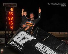 Aaron Reutzel Triumphant With Lucas Oil ASCS At Creek County Speedway