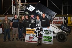 Kevin Swindell and Bayston Capture First Feature Win Together During All Star Show at Attica