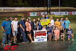 Kevin McSperitt Up To Eight Wins At Creek County Speedway With Danny Smith, Joe Wright, Larry Pense, and Robert Scott On Top