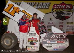 John Carney II Wins Lucas Oil ASCS Thriller At Creek County Speedway