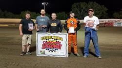 Wilson, Champlain, McSperitt, and Davis Garner Wins At Creek County Speedway