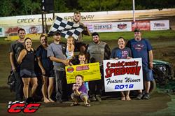 McSperitt Up To Eight Wins At Creek County Speedway As Walker, Tyre, Longacre, and York Return To Victory Lane