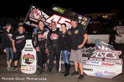 Johnny Herrera Unstoppable At The Devil’s Bowl With The Lucas Oil ASCS