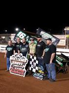 Matt Hits Victory Lane With His First Career 410 Win