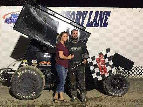 Perseverance Pays Off: Josh Pieniazek Scores First Win of the Season with the CRSA Sprint Tour at Albany-Saratoga Speedway