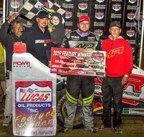 FELKER FENDS OFF FIELD FOR POWRi WEST TRIUMPH AT PORT CITY