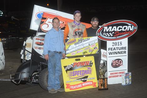 Miller’s 32nd Career Win Comes at Macon Speedway