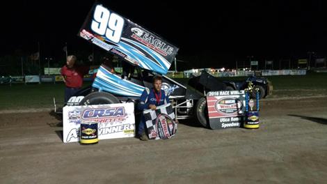 KISER TAKES THE #99 TO VICTORY LANE AT UTICA-ROME SPEEDWAY - 09/10/16