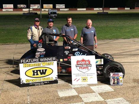 Jimmy Anderson Wins the Inaugural POWRi Pavement Race