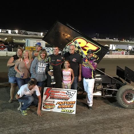 Adams and Crum Split NSA Series Doubleheader at Electric City Speedway