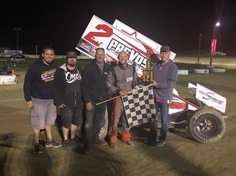 Kelly Miller Wins At Electric City Speedway With ASCS Frontier Region