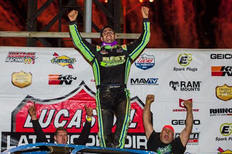 Richards wins DTWC, clinches Lucas Oil Late Model crown
