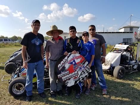 Garcia and Elkins wins the Day Time Scorcher at Gulf Coast Speedway