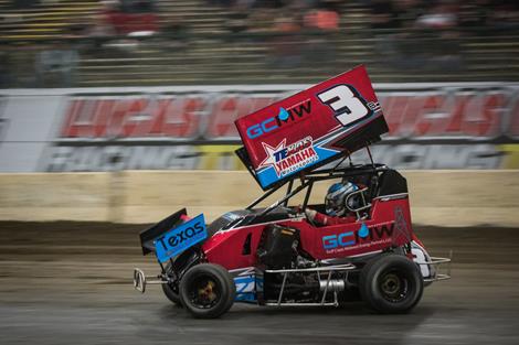 Trey Burke makes the Restricted A-Main in the 2015-2016 Tulsa Shootout