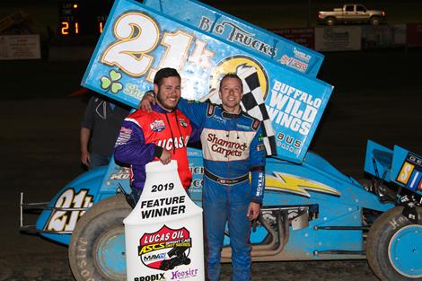 Thomas Kennedy Unstoppable With Lucas Oil ASCS At U.S. 36 Raceway