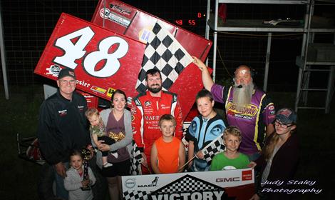 Chad and Steven Clancy, Steve Starmer, Jake Martens, Kameron Hanes and Connor Masoner Earn Checkered Flags at US 36 Raceway