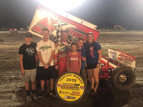 Martin Victorious in United Rebel Sprint Series Action in Beloit