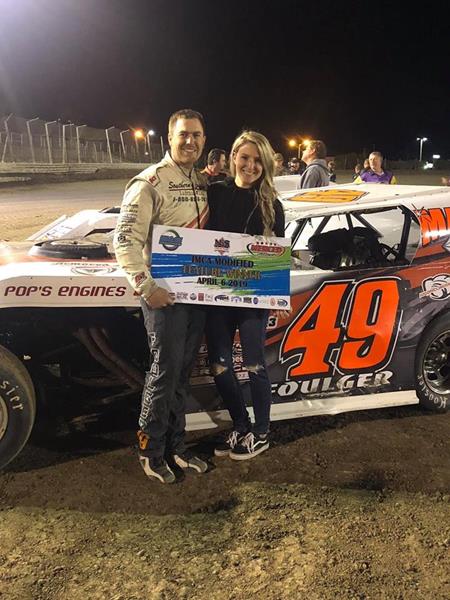 Troy Foulger, Jennifer Rodgers, Chris Birdsong, and Grant Chaplin All Score During Opening Night at Merced Speedway