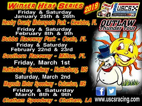 USCS Winter Heat Series Offered Via Speed Shift TV Pay-Per-View and On-Demand Service